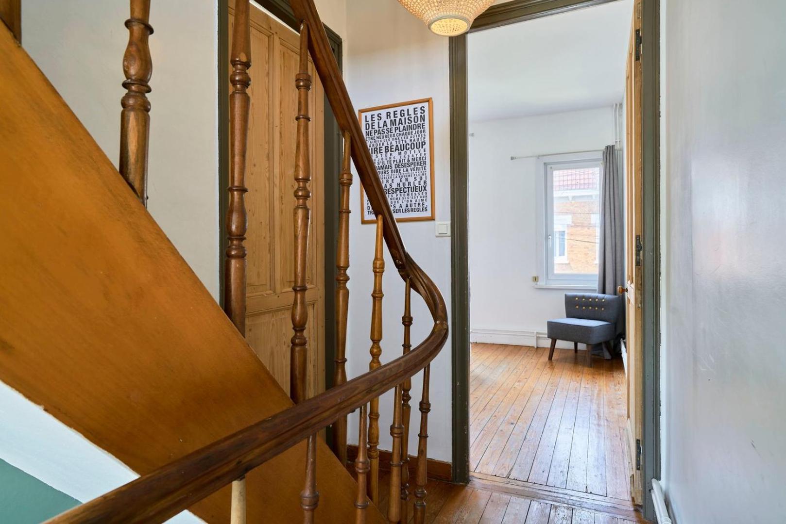 Beautiful 1900 House Full Equipped, 4Bdrm+ Garden! Appartement Lambersart Buitenkant foto