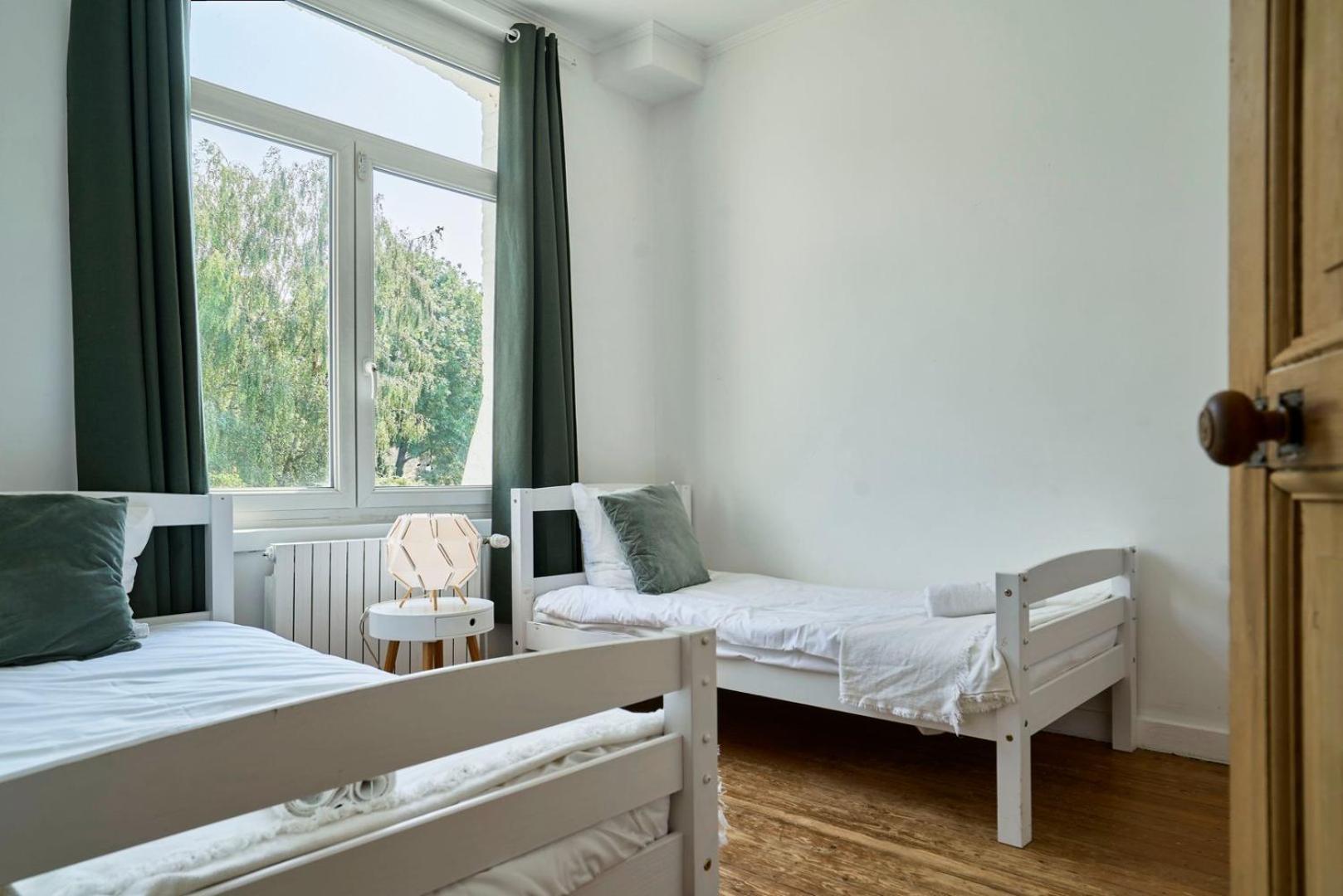 Beautiful 1900 House Full Equipped, 4Bdrm+ Garden! Appartement Lambersart Buitenkant foto