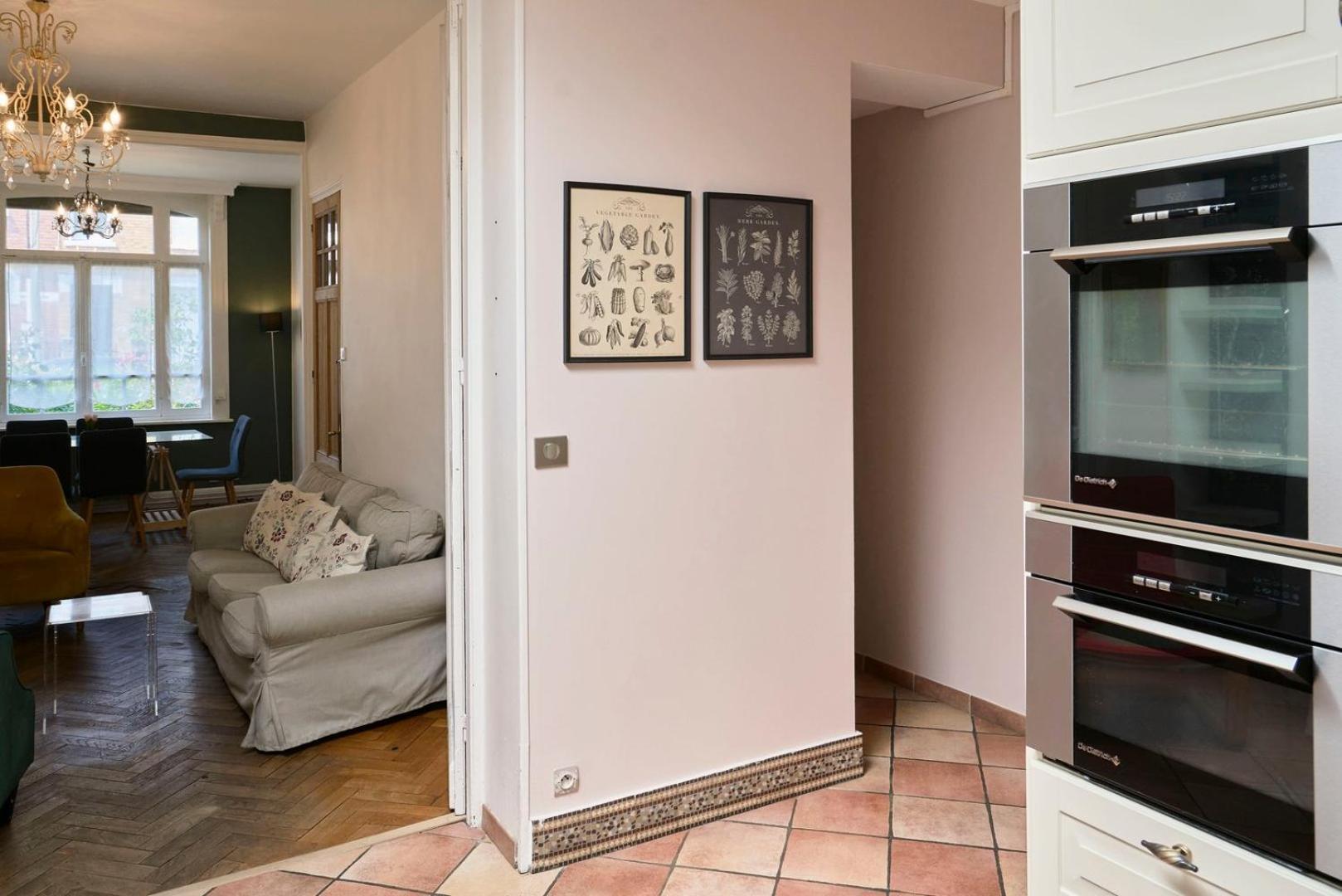 Beautiful 1900 House Full Equipped, 4Bdrm+ Garden! Appartement Lambersart Buitenkant foto