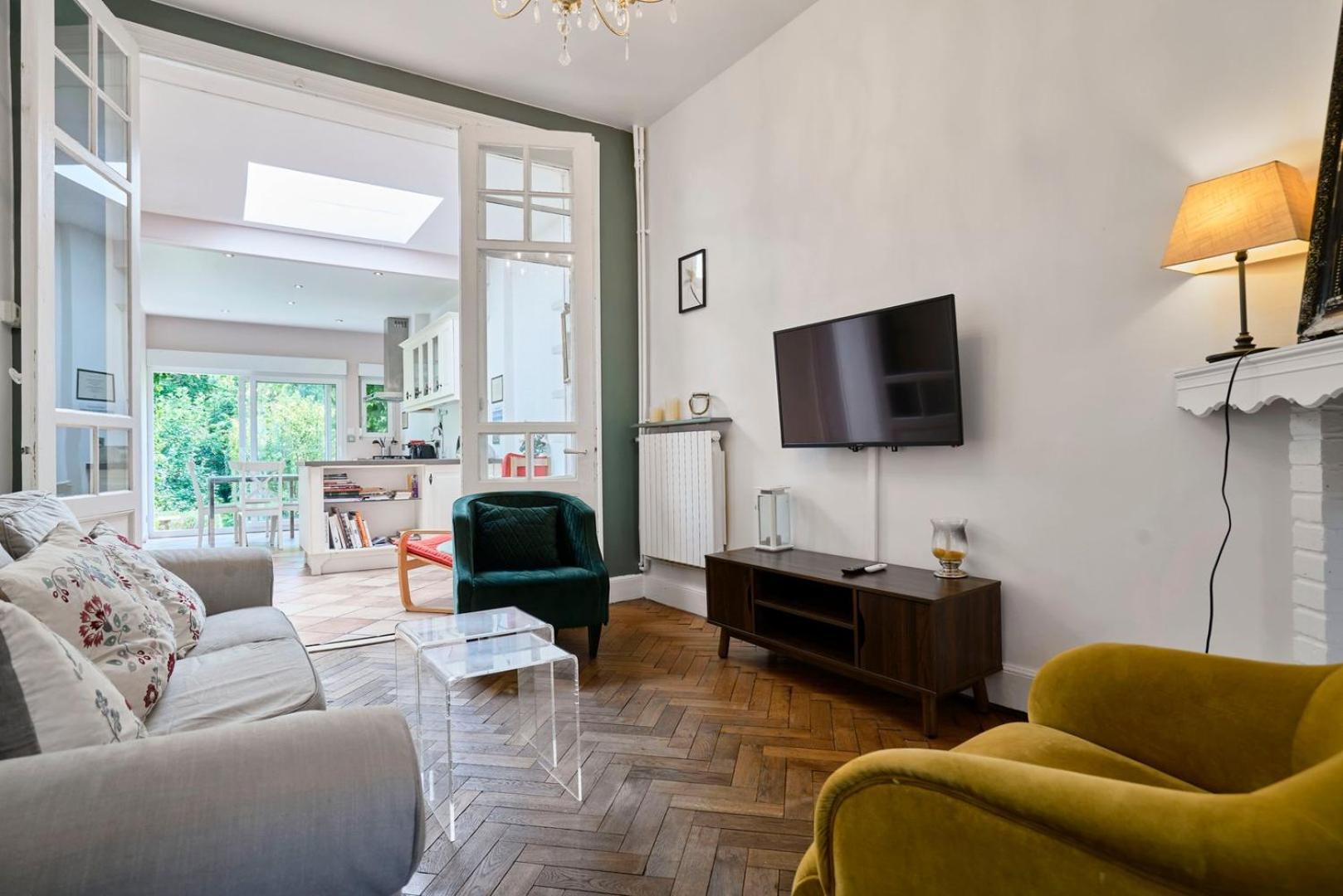 Beautiful 1900 House Full Equipped, 4Bdrm+ Garden! Appartement Lambersart Buitenkant foto