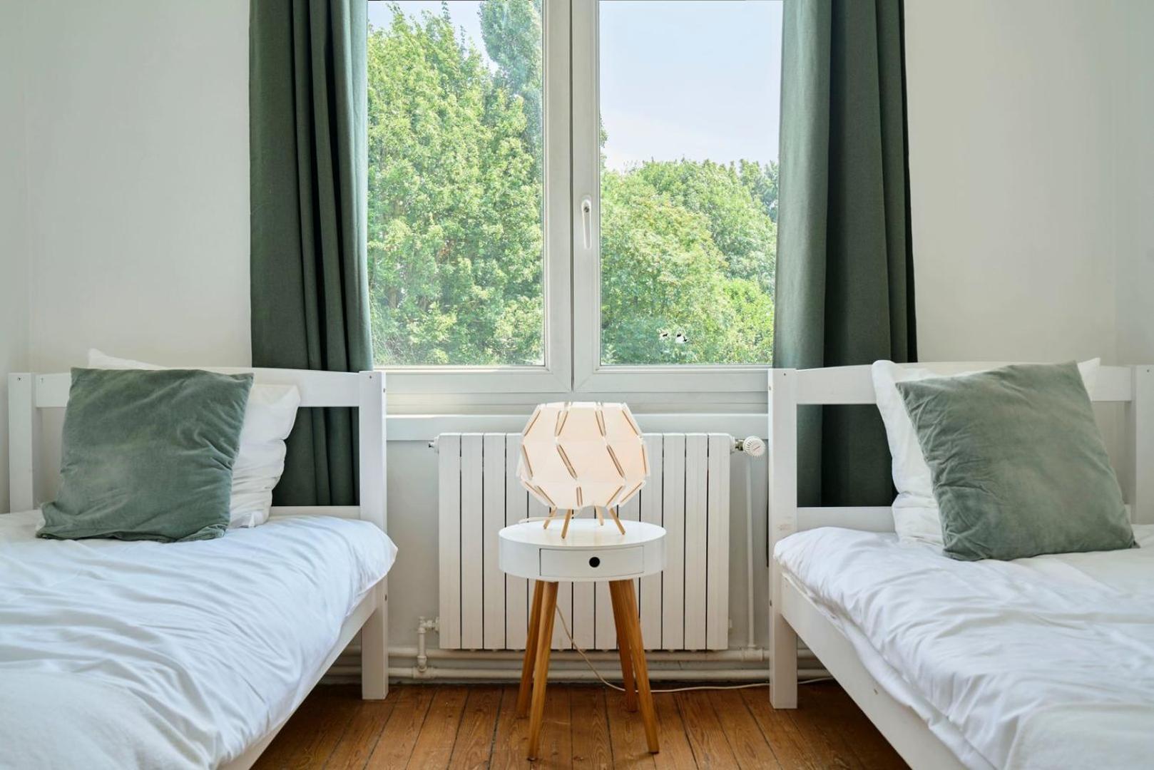 Beautiful 1900 House Full Equipped, 4Bdrm+ Garden! Appartement Lambersart Buitenkant foto