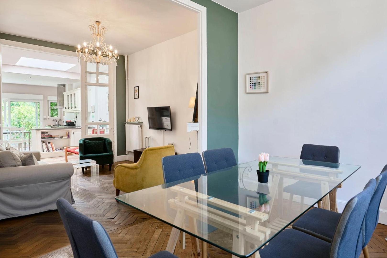 Beautiful 1900 House Full Equipped, 4Bdrm+ Garden! Appartement Lambersart Buitenkant foto